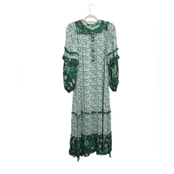 New Spell designs Winona gown ivy green dress - Picture 15 of 17